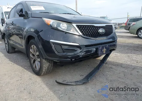 2016 Kia Sportage Lx из США, поврежденный, VIN KNDPBCAC6G7859131